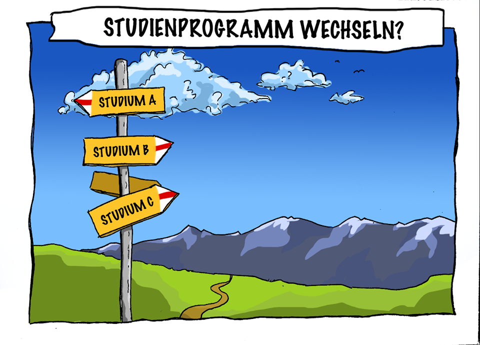 Wechsel Studienprogramm